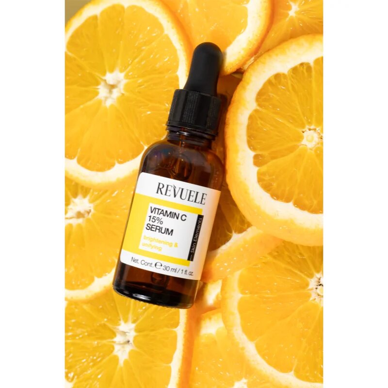 Revuele Vitamin C 15% Serum rozjasňující sérum pro sjednocení barevného tónu pleti 30 ml
