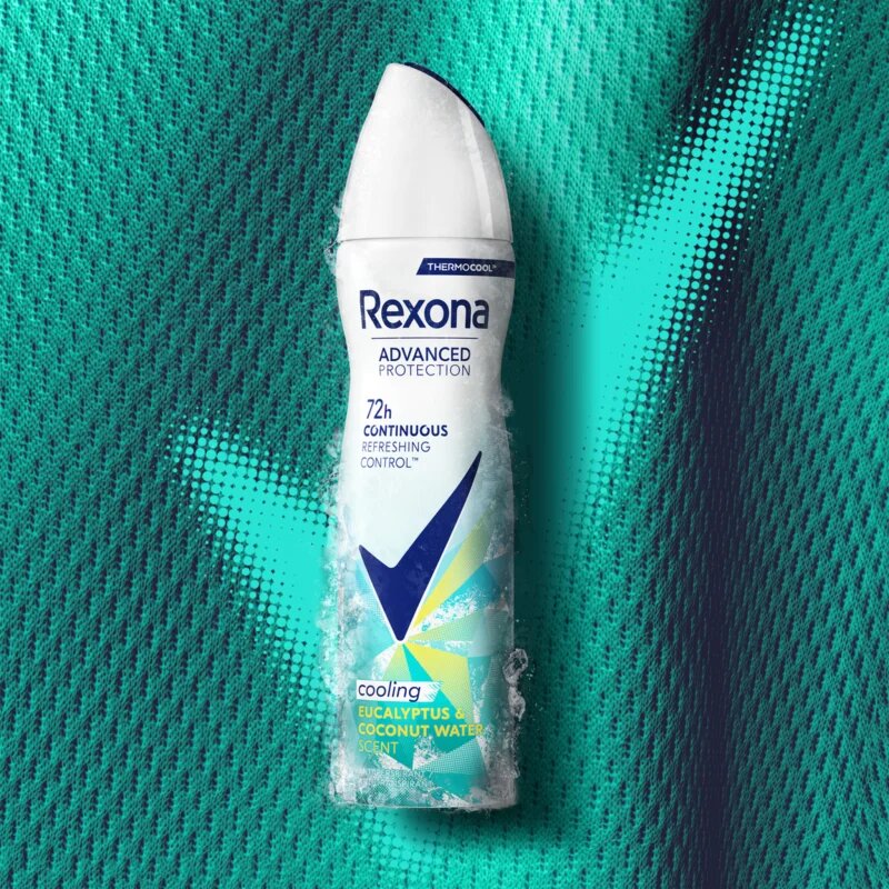Rexona Advanced Protection Eucalyptus & Coconut Water antiperspirant sprej 150 ml