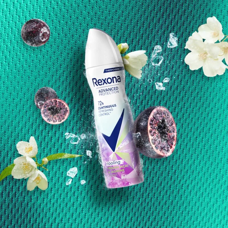 Rexona Advanced Protection Frozen Acai & Jasmine antiperspirant sprej 150 ml