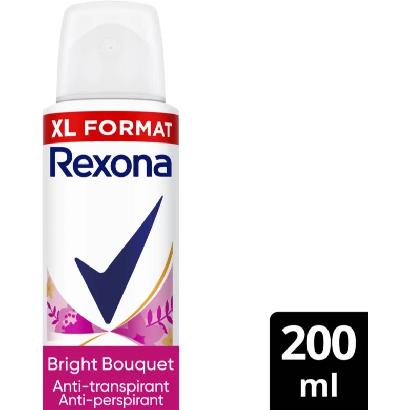 Rexona Bright Bouquet Compressed antiperspirant sprej 200 ml