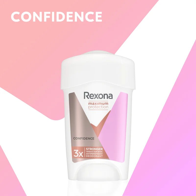 Rexona Maximum Protection Confidence krémový antiperspirant proti nadměrnému pocení Confidence 45 ml