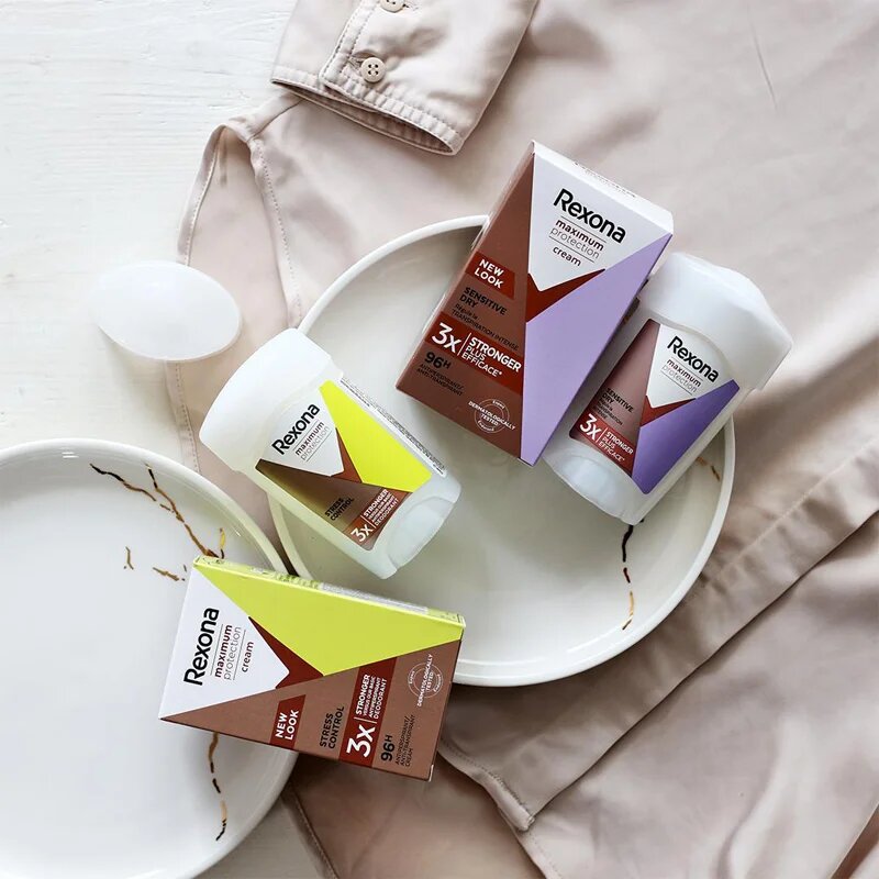 Rexona Maximum Protection Sensitive Dry krémový antiperspirant proti nadměrnému pocení Sensitive Dry 45 ml
