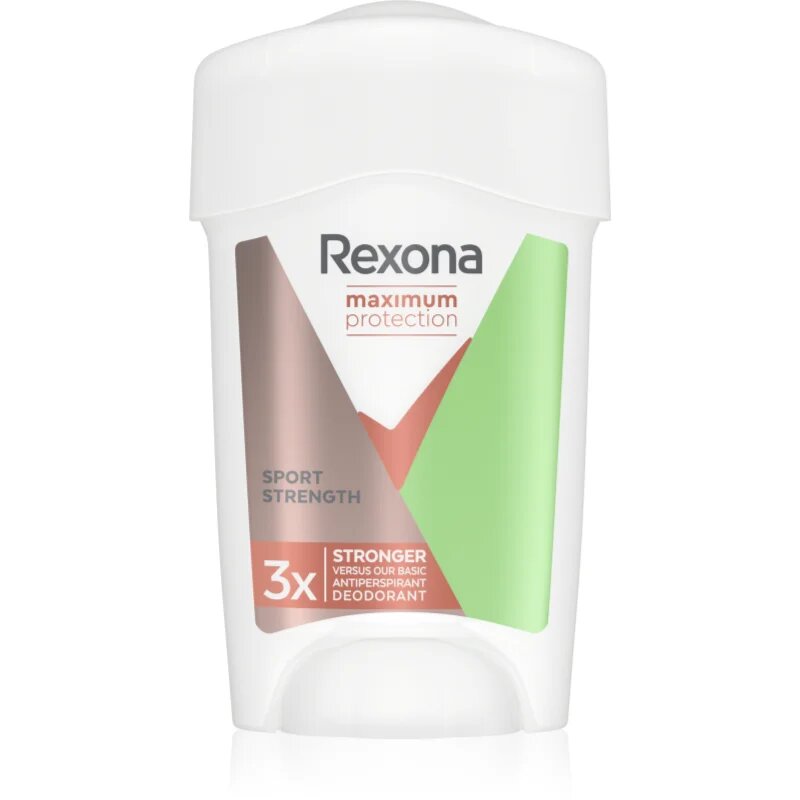 Rexona Maximum Protection Sport Strength krémový antiperspirant proti nadměrnému pocení 45 ml