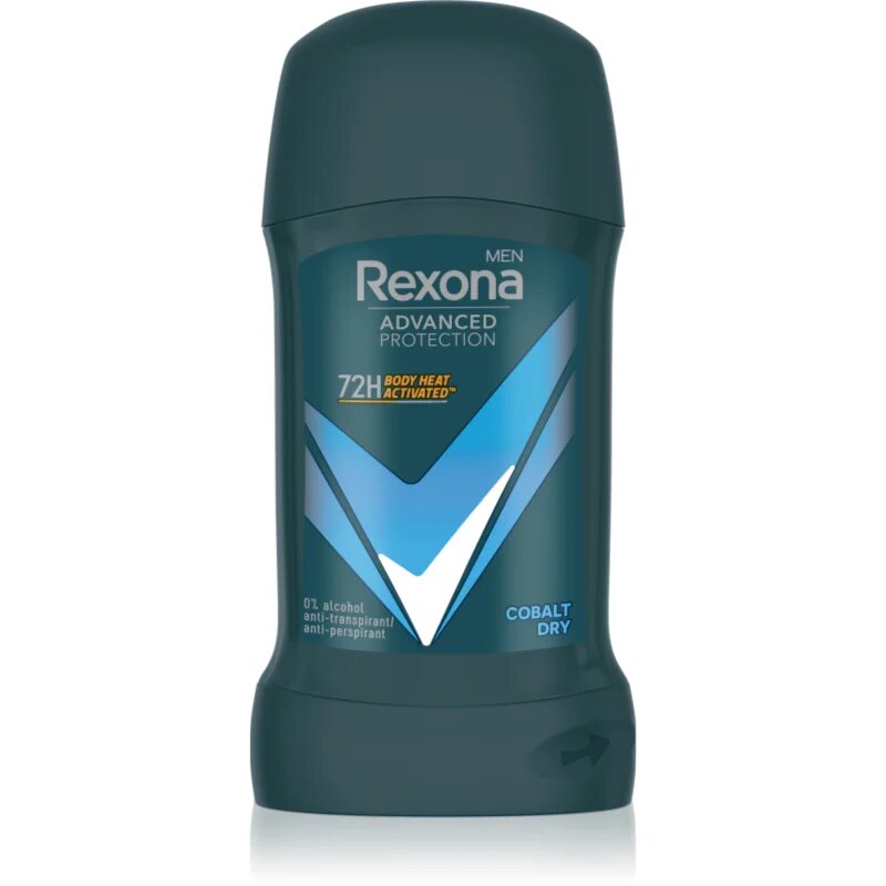 Rexona Men Advanced Protection Cobalt Dry tuhý antiperspirant 72h pro muže Cobalt Dry 50 ml