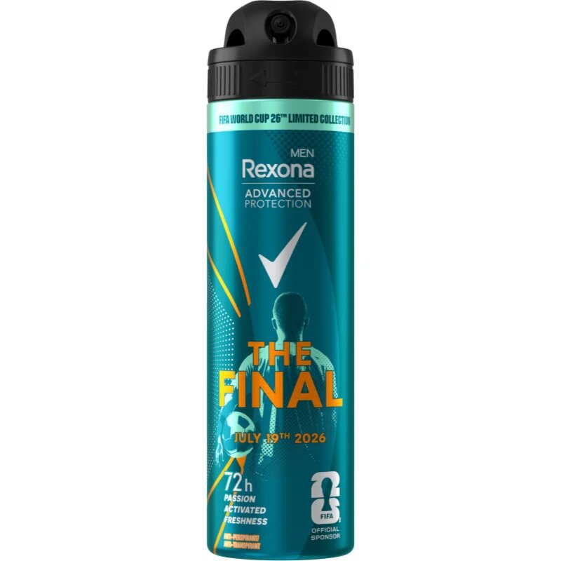 Rexona Men Advanced Protection FIFA antiperspirant sprej 150 ml