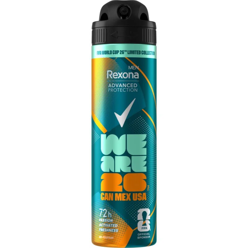 Rexona Men Advanced Protection FIFA antiperspirant sprej 150 ml