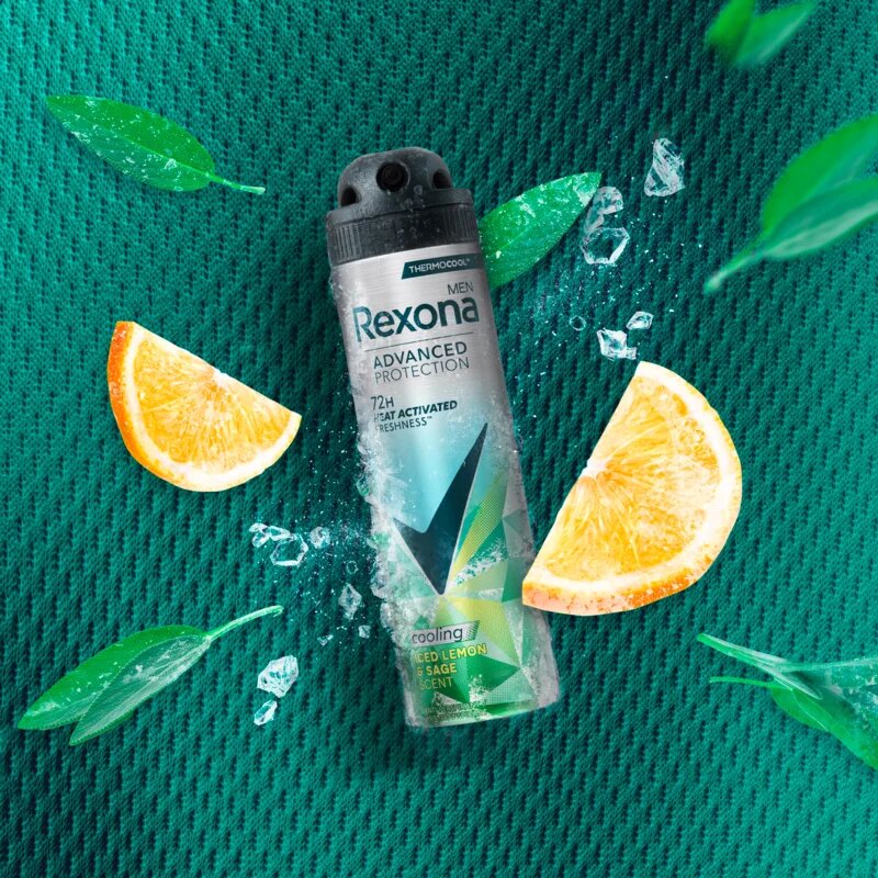 Rexona Men Advanced Protection Iced Lemon & Sage antiperspirant sprej 150 ml