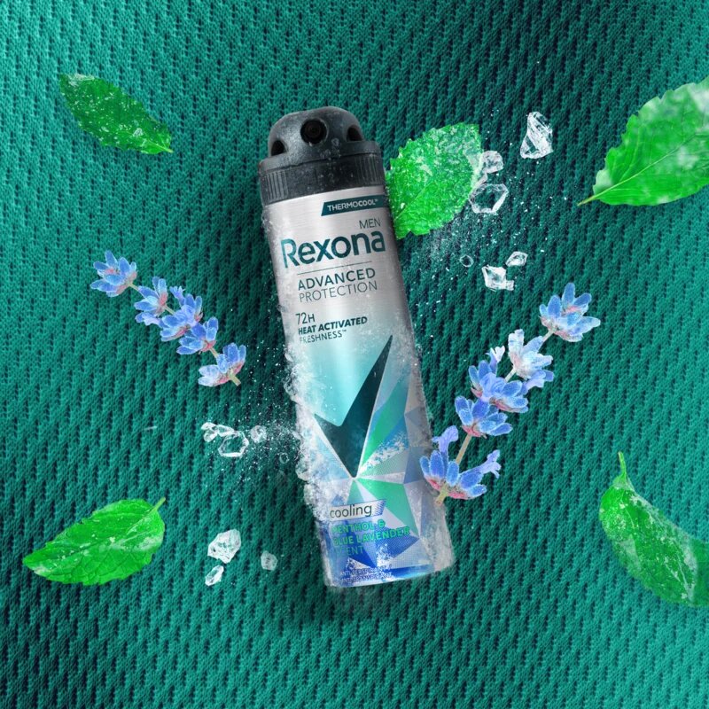 Rexona Men Advanced Protection Menthol & Blue Lavender antiperspirant sprej 150 ml