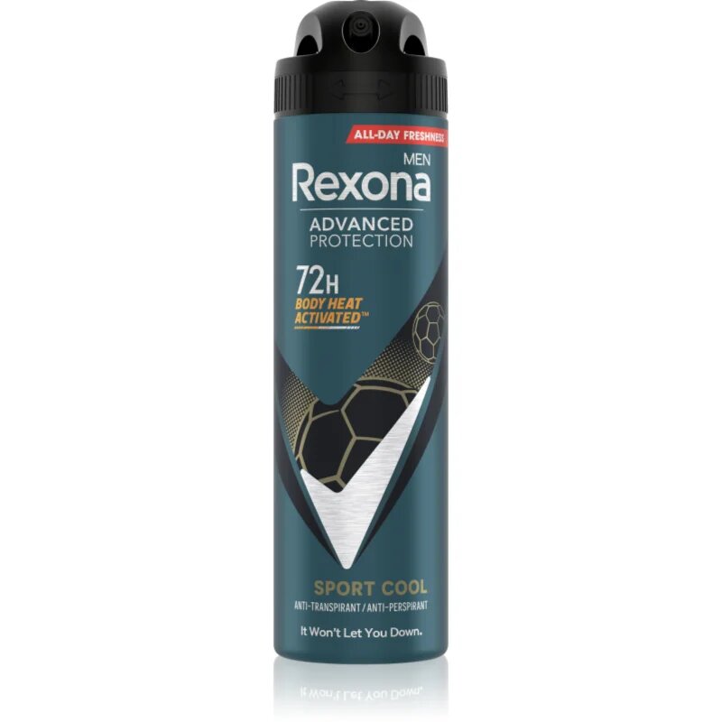 Rexona Men Advanced Protection Sport Cool antiperspirant ve spreji 72h pro muže 150 ml