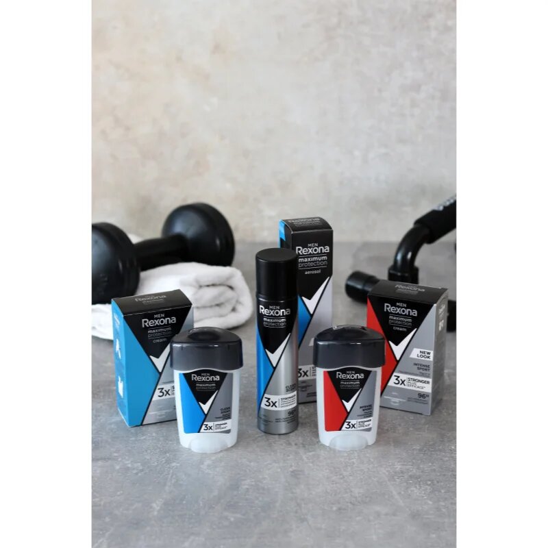 Rexona Men Maximum Protection Clean Scent krémový antiperspirant proti nadměrnému pocení 45 ml