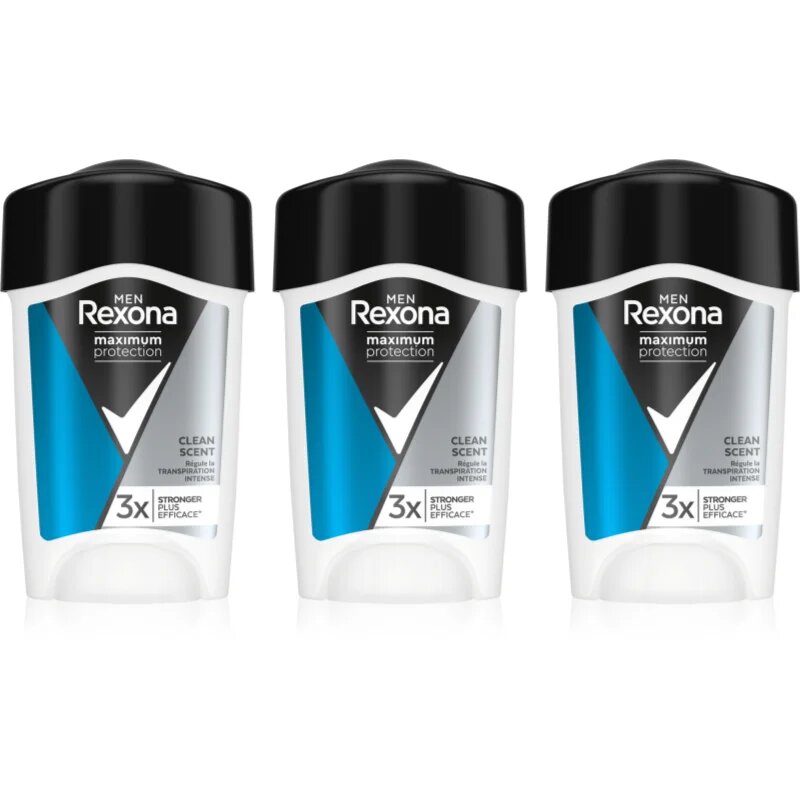 Rexona Men Maximum Protection Clean Scent krémový antiperspirant proti nadměrnému pocení pro muže