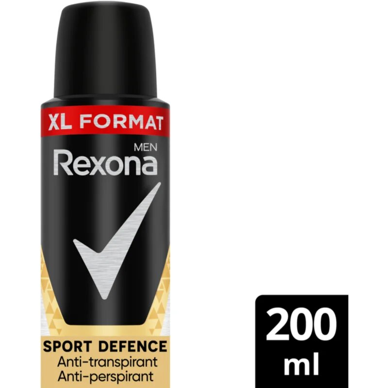 Rexona Men Sport Defense antiperspirant ve spreji pro muže XL 200 ml