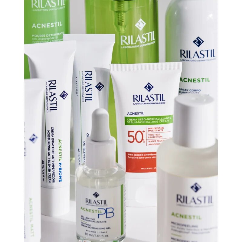 Rilastil Acnestil PB zklidňující gel pro mastnou a problematickou pleť 30 ml