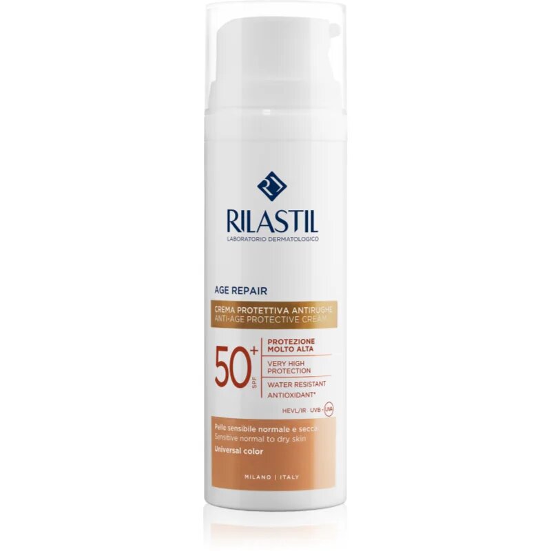 Rilastil Age Repair SPF 50+ ochranný tónovací krém na obličej SPF 50+ 50 ml