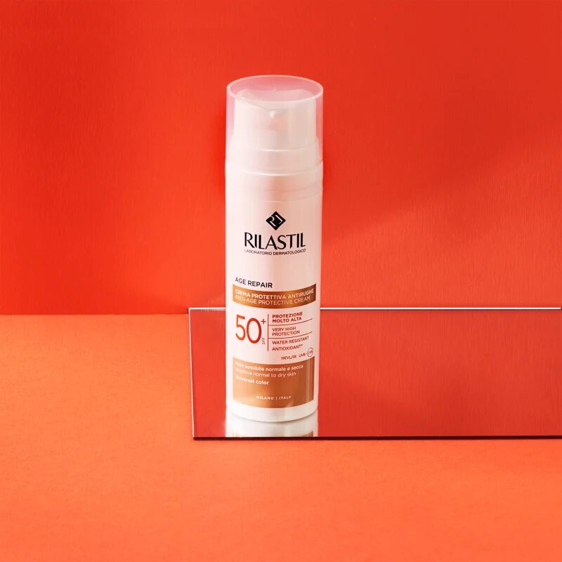Rilastil Age Repair SPF 50+ ochranný tónovací krém na obličej SPF 50+ 50 ml
