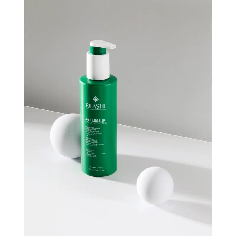 Rilastil Ageless SC matující čisticí gel 250 ml