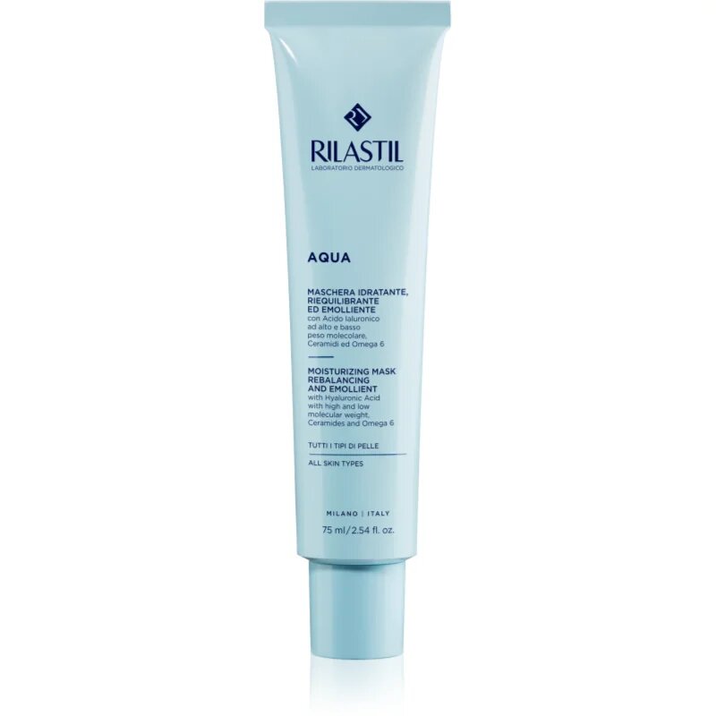 Rilastil Aqua hydratační maska s kyselinou hyaluronovou 75 ml