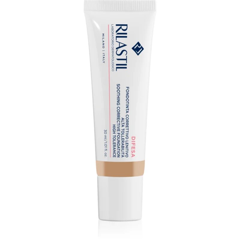 Rilastil Difesa Make Up Soothing Foundation zklidňující make-up pro citlivou pleť odstín 01 30 ml