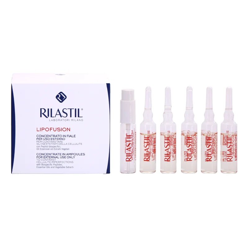 Rilastil Lipofusion sérum na celulitidu v ampulích 10x7.5 ml