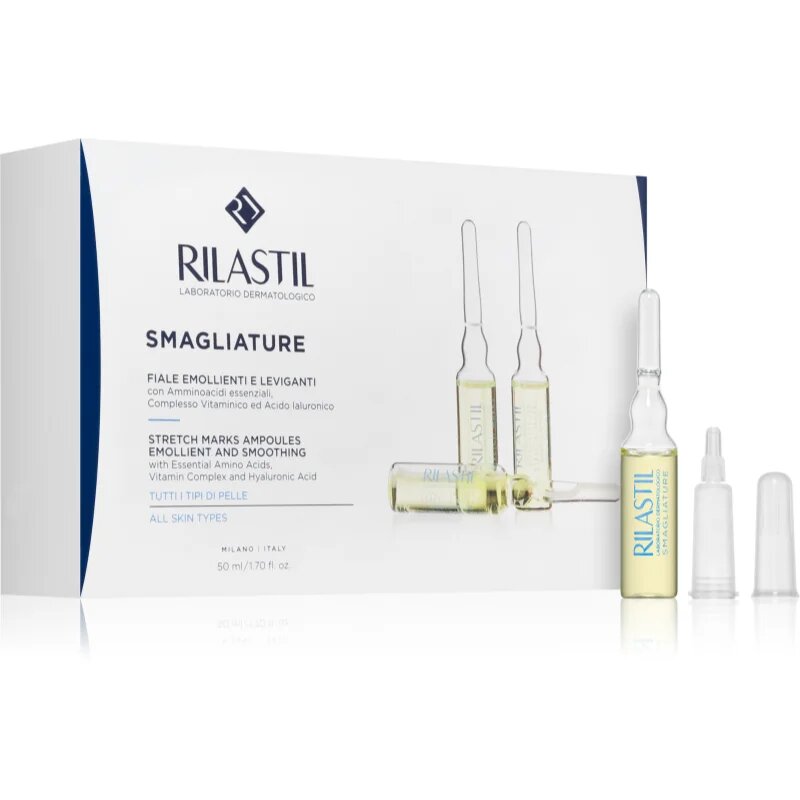 Rilastil Stretch Marks vyhlazující sérum proti striím v ampulích 10x5 ml