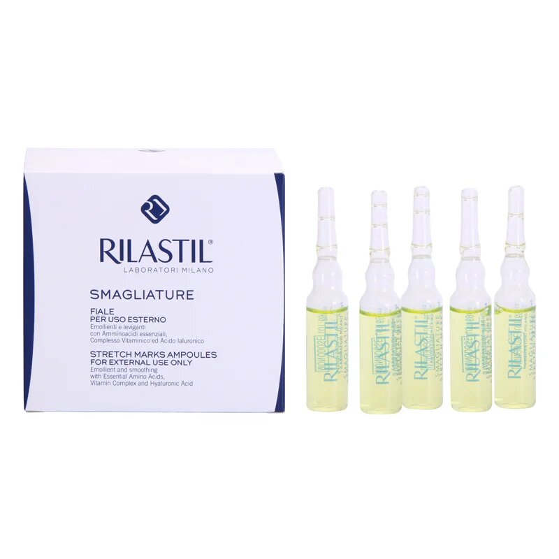 Rilastil Stretch Marks vyhlazující sérum proti striím v ampulích 10x5 ml