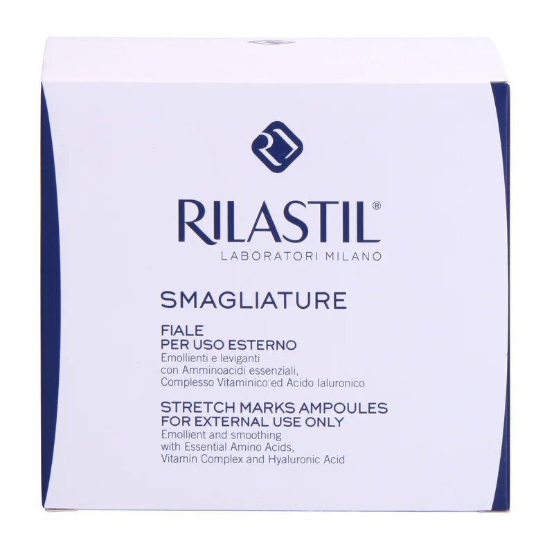 Rilastil Stretch Marks vyhlazující sérum proti striím v ampulích 10x5 ml