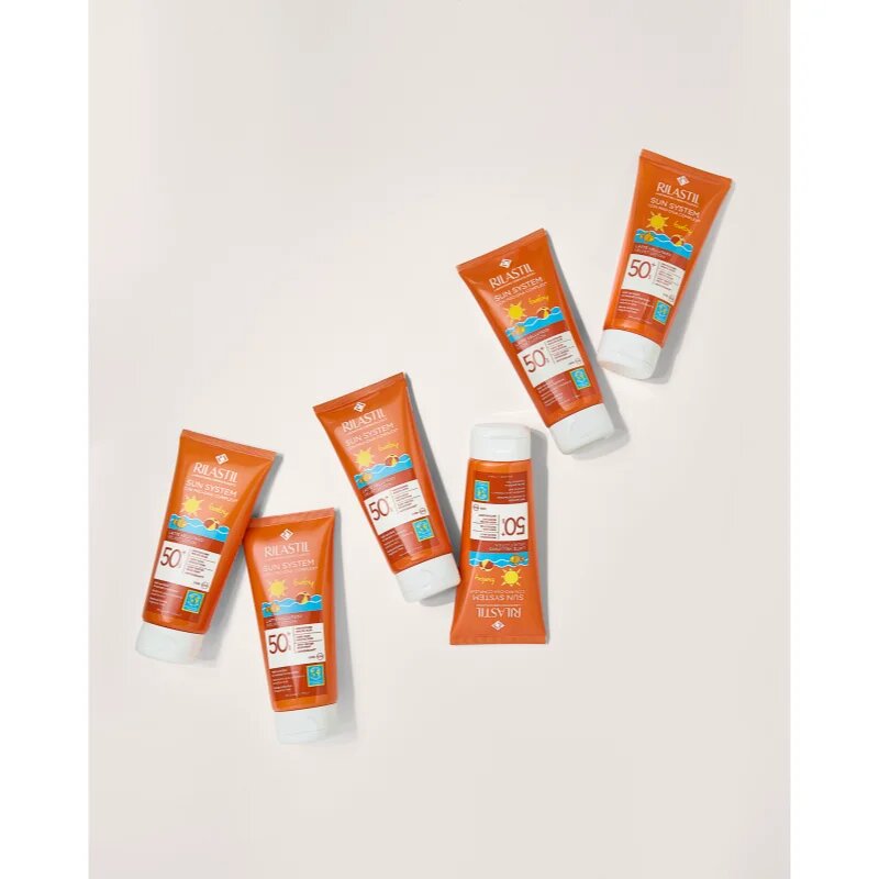 Rilastil Sun System Baby opalovací mléko pro děti SPF 50+ 200 ml