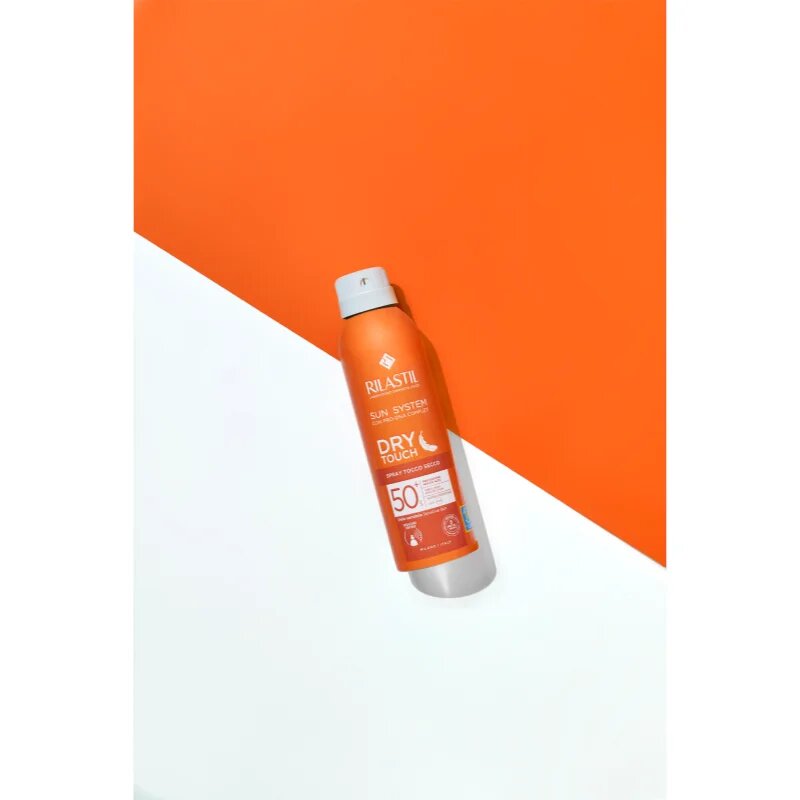 Rilastil Sun System Dry Touch ochranný sprej na opalování SPF 50 200 ml