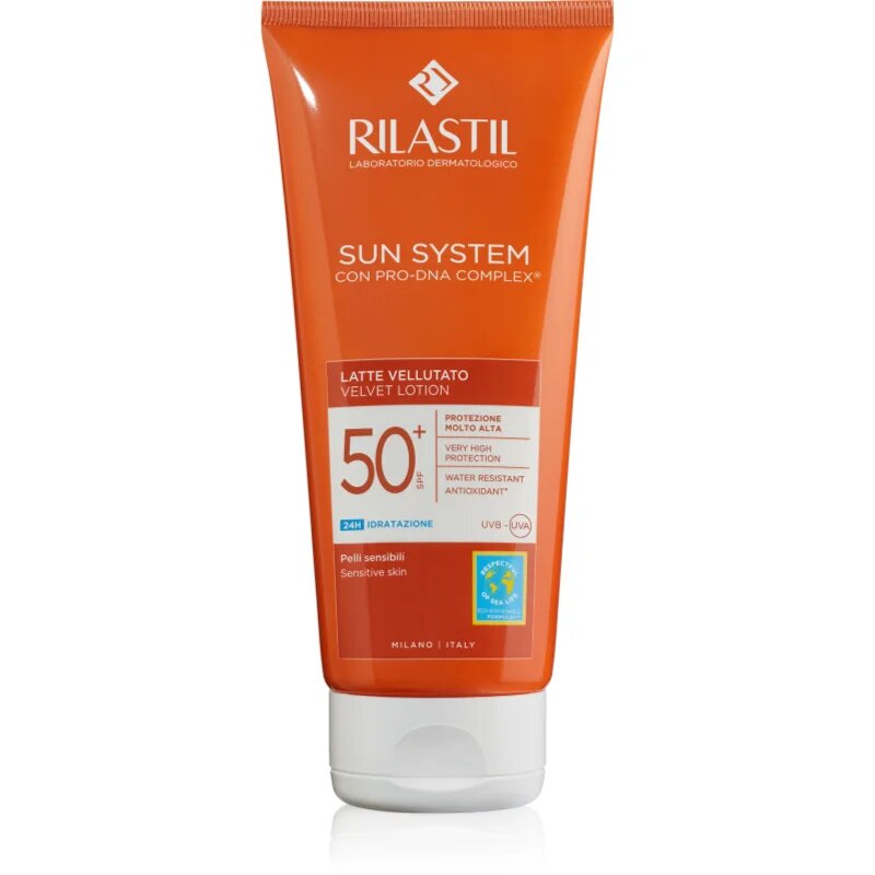 Rilastil Sun System hydratační mléko na opalování SPF 50+ 200 ml