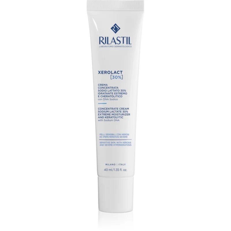 Rilastil Xerolact 30% Sodium Lactate intenzivní péče na zrohovatělou pokožku 40 ml
