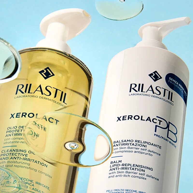 Rilastil Xerolact Cleansing Oil čisticí olej pro suchou až atopickou pokožku 1000 ml