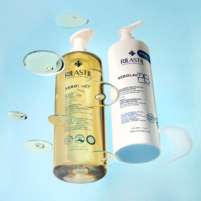 Rilastil Xerolact Cleansing Oil čisticí olej pro suchou až atopickou pokožku 1000 ml