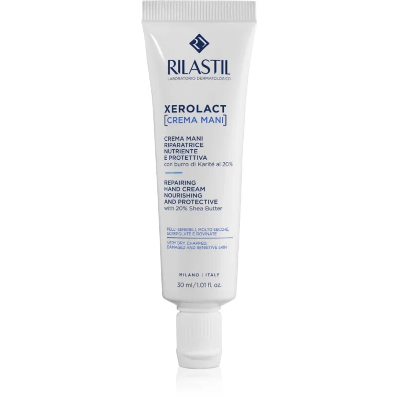 Rilastil Xerolact hydratační krém na ruce pro suchou až velmi suchou pokožku 30 ml