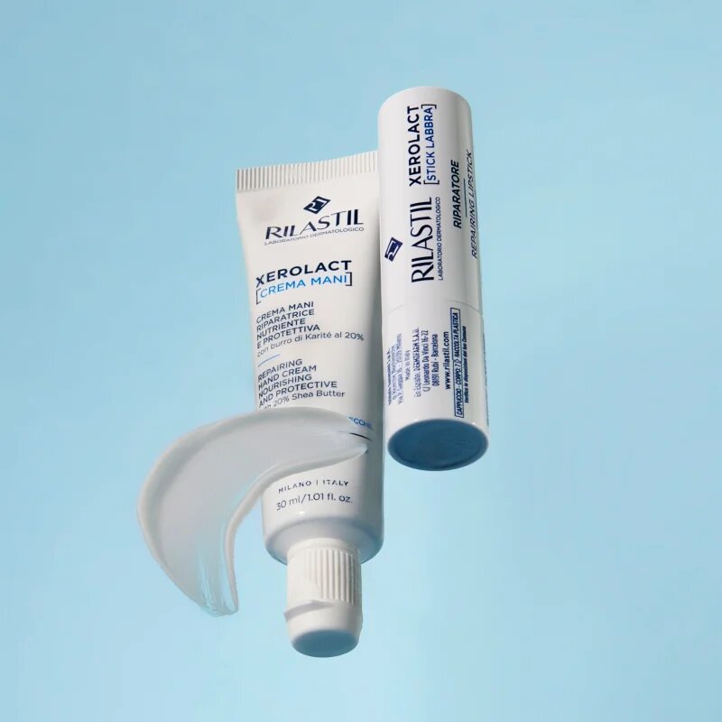 Rilastil Xerolact hydratační krém na ruce pro suchou až velmi suchou pokožku 30 ml