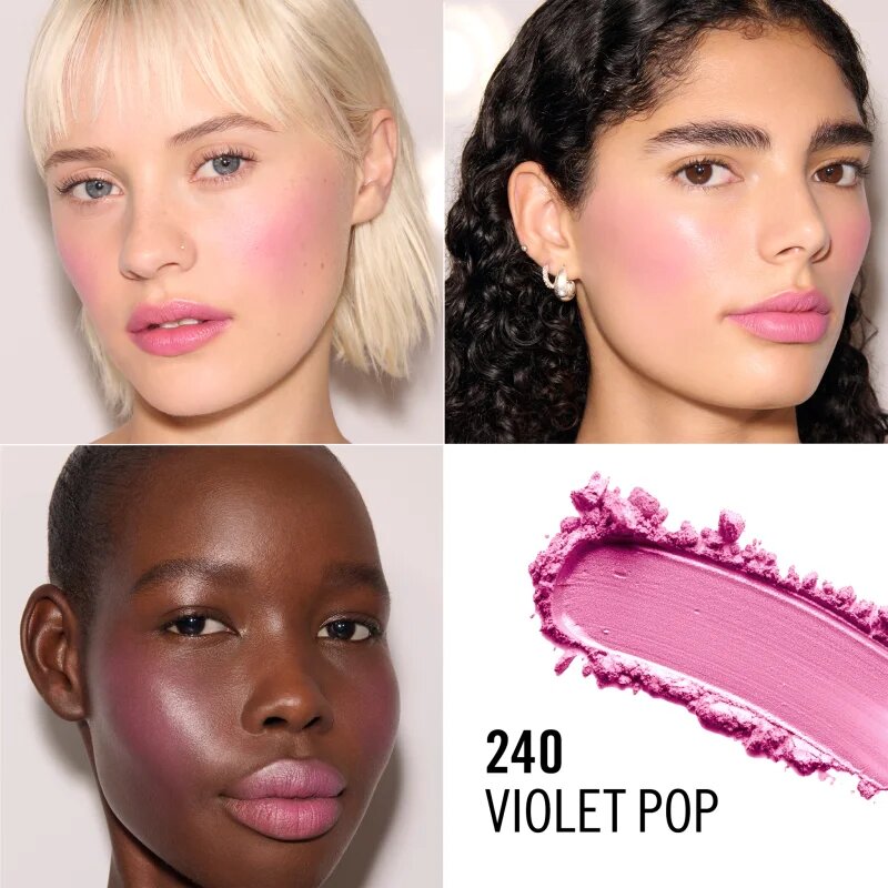 Rimmel Full Volume Cheek & Lip Stick tvářenka v tyčince odstín 240 Violet Pop 6 g