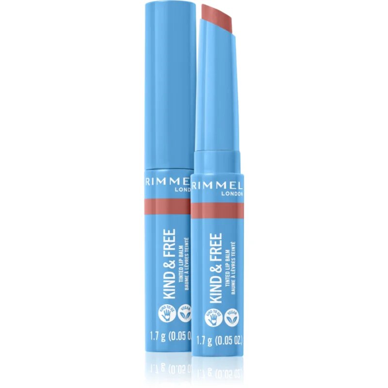 Rimmel Kind & Free tónovací balzám na rty odstín 002 Apricot Beauty 17 g