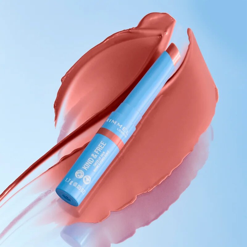 Rimmel Kind & Free tónovací balzám na rty odstín 002 Apricot Beauty 17 g
