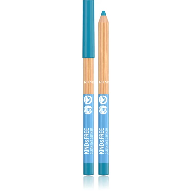 Rimmel Kind & Free tužka na oči s intenzivní barvou odstín 6 Anime Blue 11 g