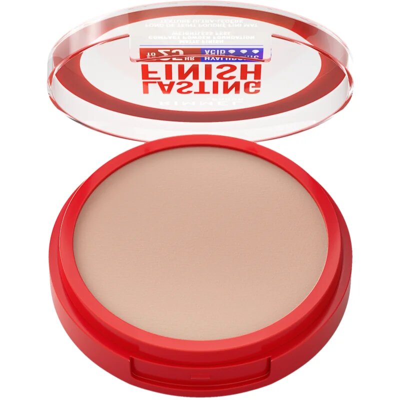 Rimmel Lasting Finish 25H kompaktní pudr SPF 20 odstín 004 Rose Ivory 7 g