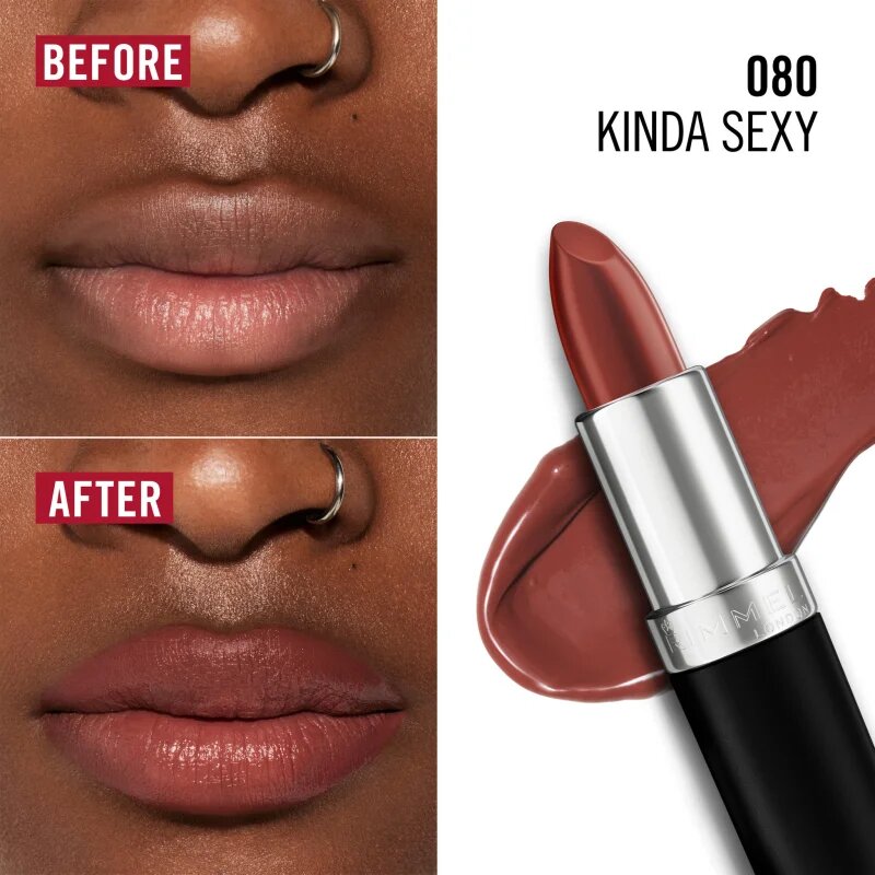 Rimmel Lasting Finish dlouhotrvající rtěnka odstín 080 Kinda Sexy 4 g