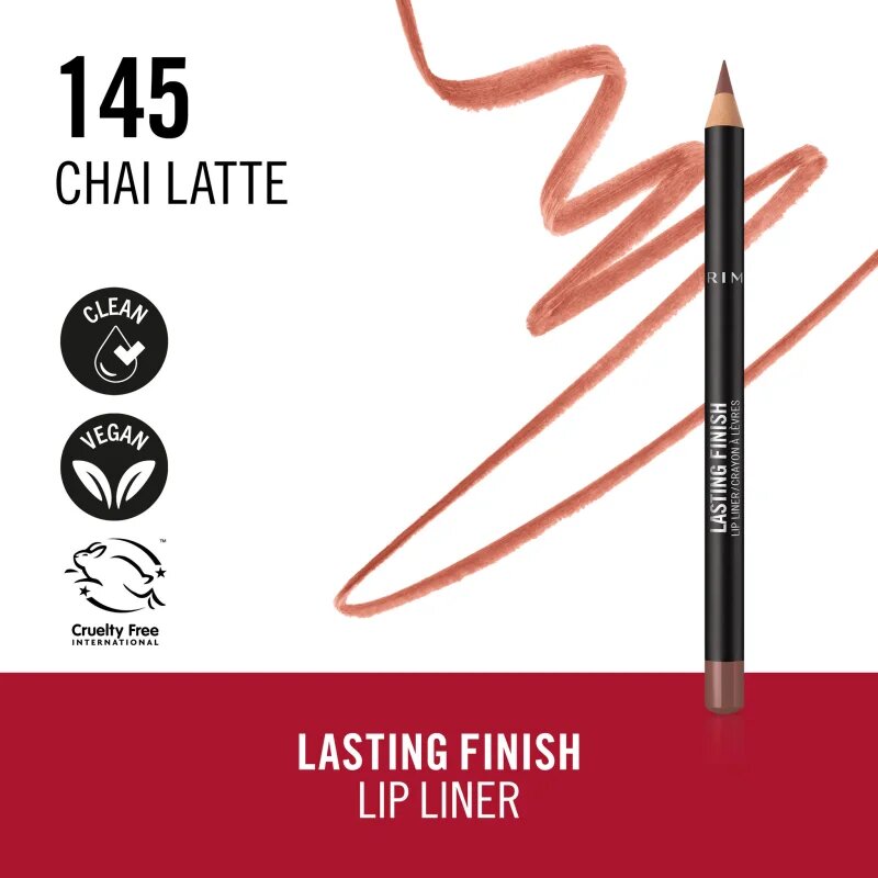 Rimmel Lasting Finish konturovací tužka na rty odstín 145 Chai Latte 1.2 g