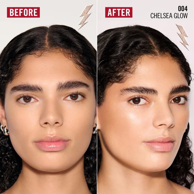 Rimmel Multi-Tasker Turbocharged Glow tekutý rozjasňovač odstín 004 Chelsea Glow 10 ml
