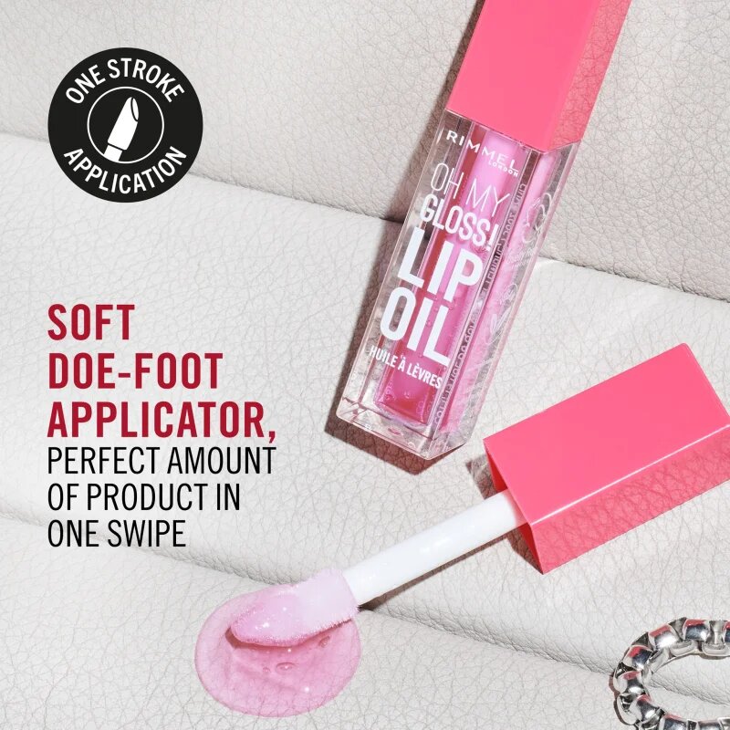 Rimmel Oh My Gloss! Lip Oil olej na rty s hydratačním účinkem odstín 000 Clear Cloud 45 ml