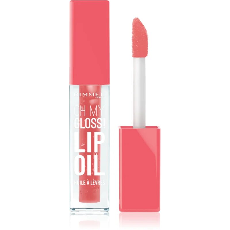 Rimmel Oh My Gloss! Lip Oil olej na rty s hydratačním účinkem odstín 006 So Rosy 4.5 ml