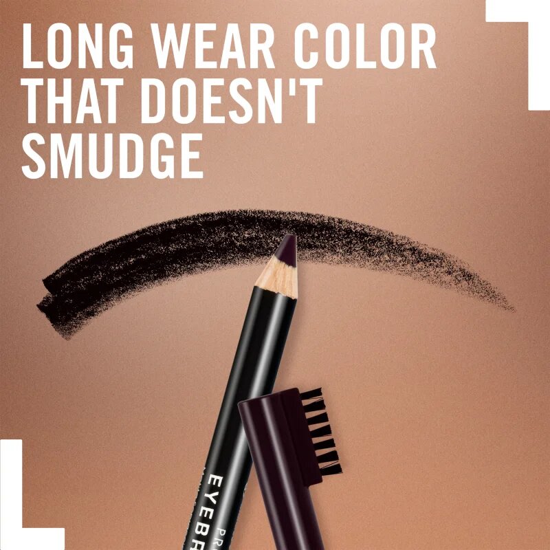 Rimmel Professional tužka na obočí odstín 004 BLACK BROWN 1.4 g