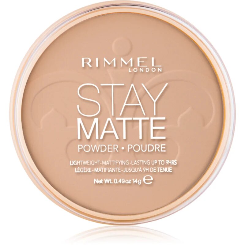 Rimmel Stay Matte pudr odstín 008 Cashmere 14 g