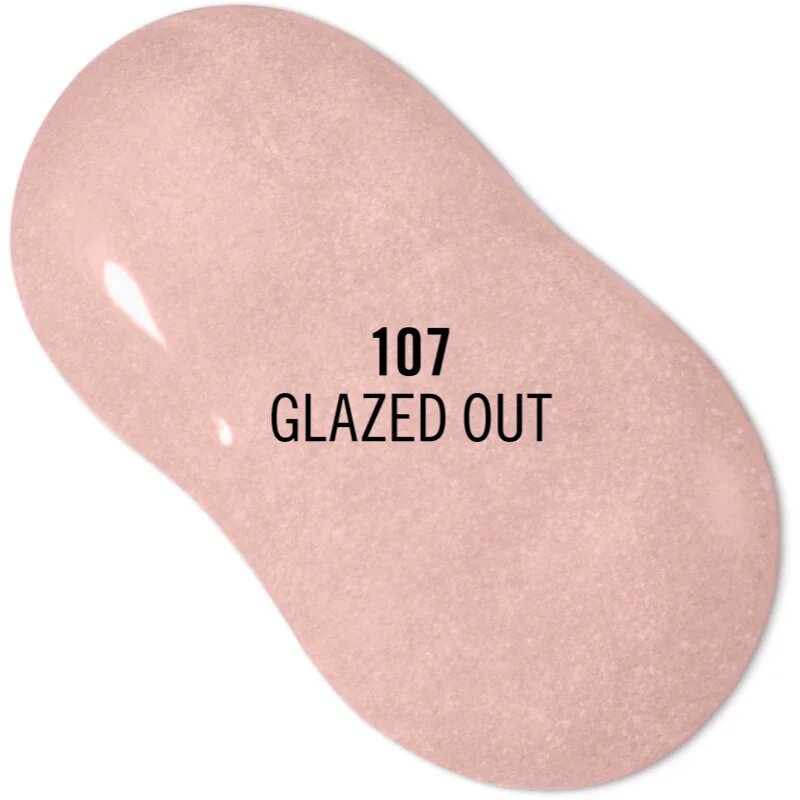 Rimmel Super Gel gelový lak na nehty bez užití UV/LED lampy odstín 107 Glazed Out 12 ml