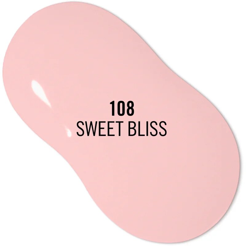 Rimmel Super Gel gelový lak na nehty bez užití UV/LED lampy odstín 108 Sweet Bliss 12 ml