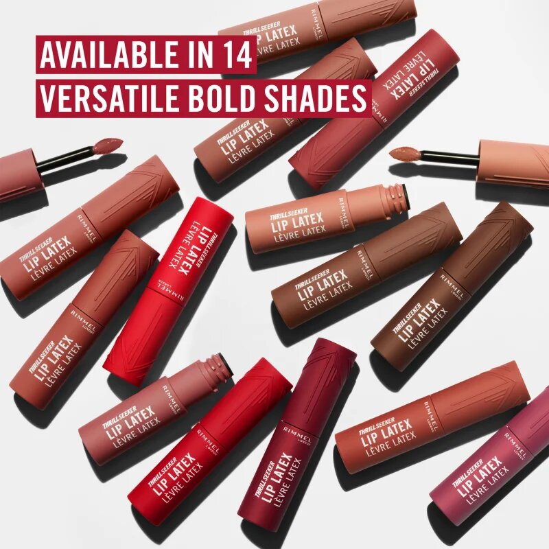 Rimmel Thrill Seeker Lip Latex tekutá rtěnka odstín 700 It's Giving 6 ml