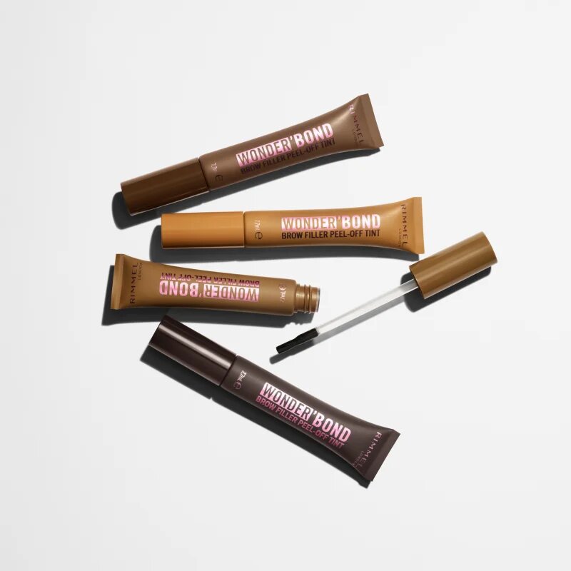 Rimmel Wonder'Bond gel na obočí odstín 001 Light Brown 7.7 ml